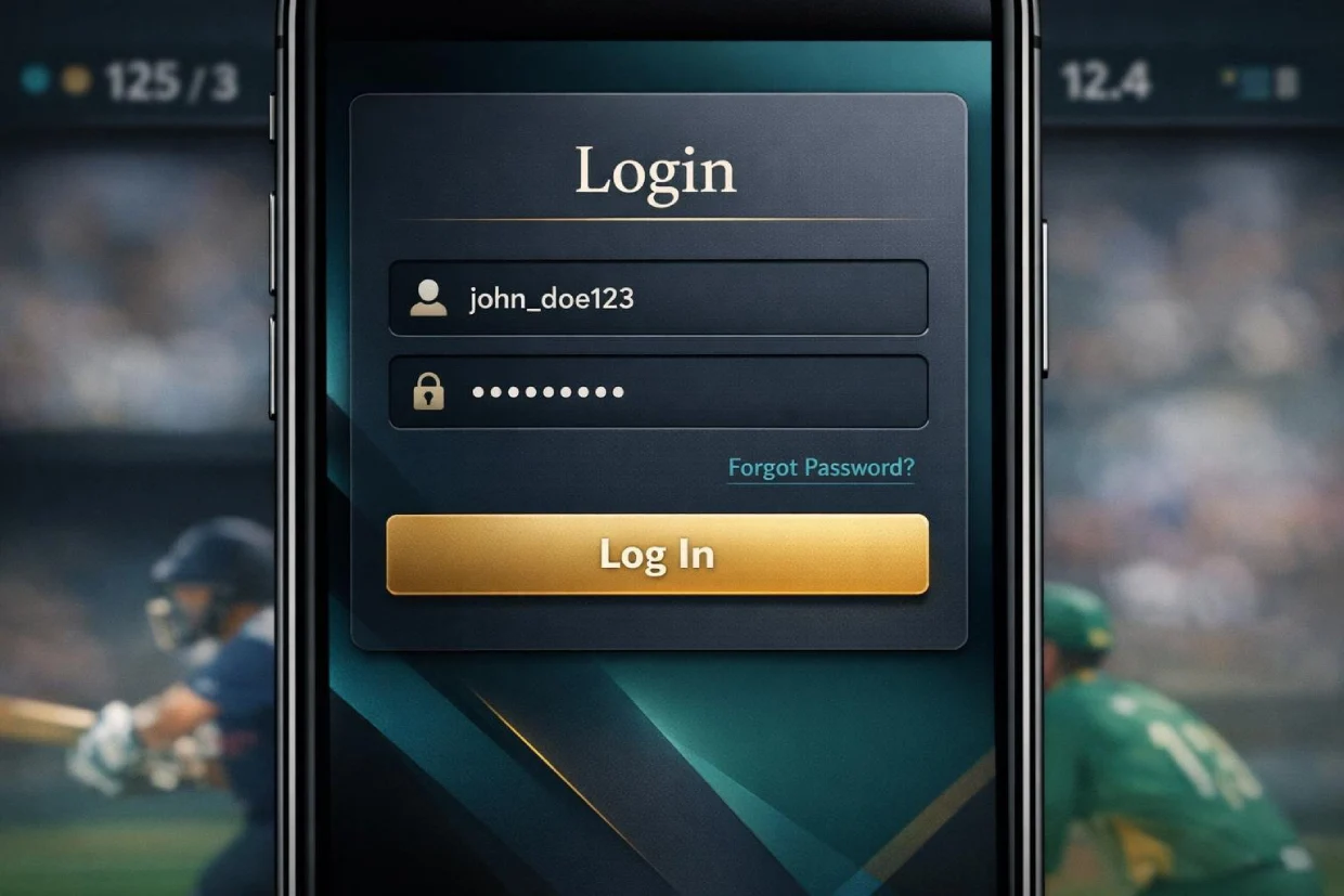 ReddyBook mobile login screen